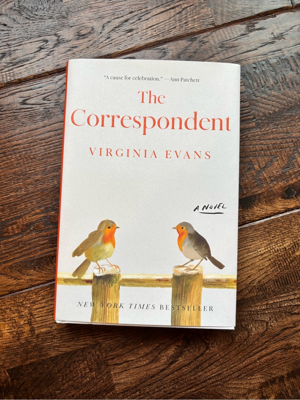The Correspondent by Virginia Evans hardback book
